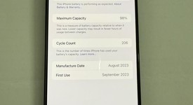 Mint
													Apple iPhone 15 Pro Max - Unlocked, Black, 256 GB, A2849, photo 3 of 9