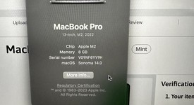 Mint
													MacBook Pro 2022 - 13" - Apple M2, Gray, 256 GB, 8 GB, photo 3 of 5