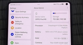 Mint
													Oppo Find N5 - Unlocked Non-US, Cosmic Black, 512 GB, 16 GB, photo 4 of 9