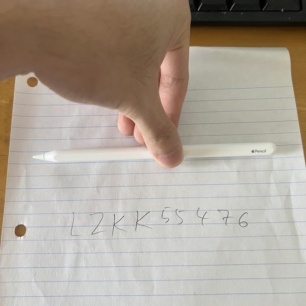 Apple Pencil 2nd Gen