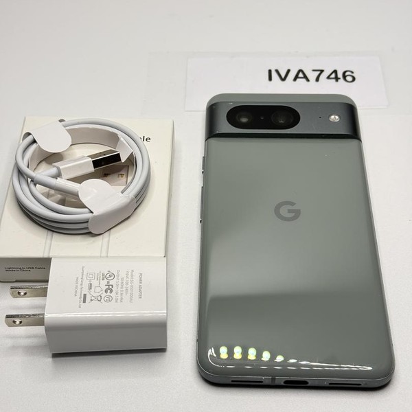 Google Pixel 8 - Unlocked, 128 GB, Hazel, 8 GB, G9BQD, Sub-6 5G