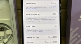 Mint
													Apple iPhone 15 - Unlocked, Black, 128 GB, A2846, photo 3 of 8