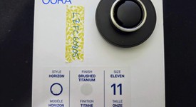 Good
													Oura Ring Gen 3 - Titanium, Size 11, Horizon, photo 1 of 4
