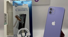 Mint
													Apple iPhone 12 - Unlocked, Purple, 128 GB, A2172, photo 1 of 5