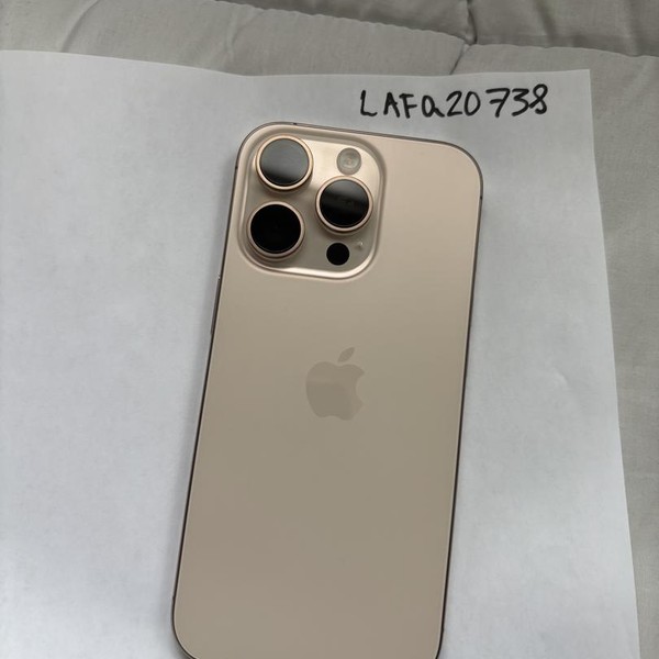 Apple iPhone 16 Pro - Unlocked, 512 GB, Desert, A3083