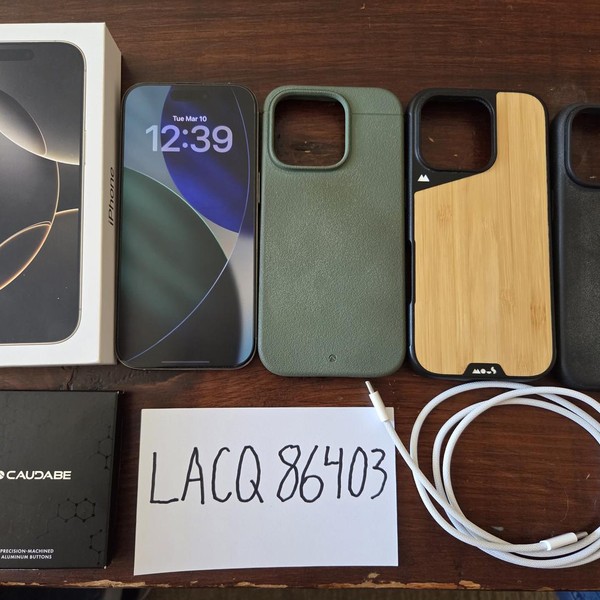 Apple iPhone 16 Pro - Unlocked, 256 GB, Natural, A3083