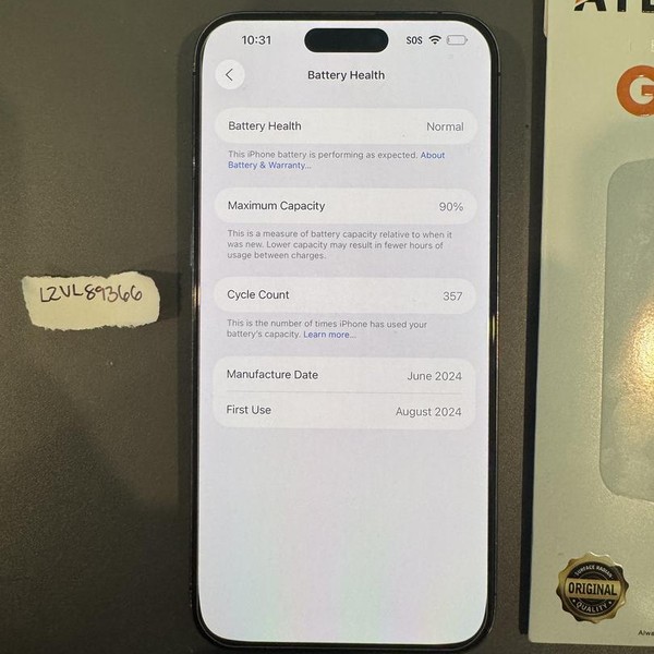 Apple iPhone 15 Pro Max - T-Mobile, Black, 512 GB, A2849