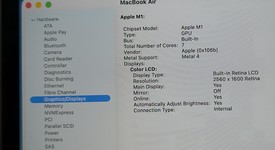 Good
													MacBook Air 2020 - 13" - Apple M1, Gray, 256 GB, 8 GB, photo 5 of 9