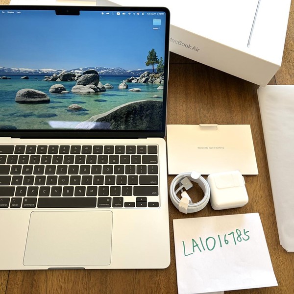 MacBook Air 2025 (M4) - 13 inch - 256 GB, Sky Blue, 16 GB, Apple M4