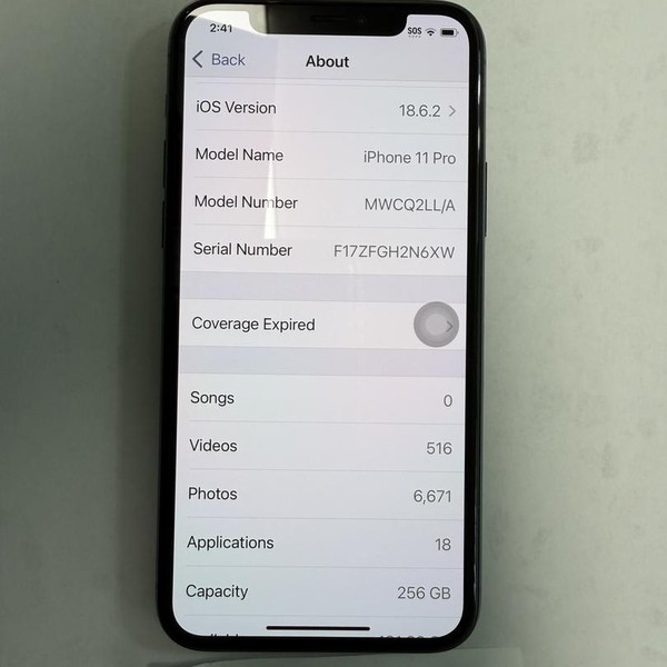 Apple iPhone 11 Pro - Unlocked, 256 GB, Green, A2160