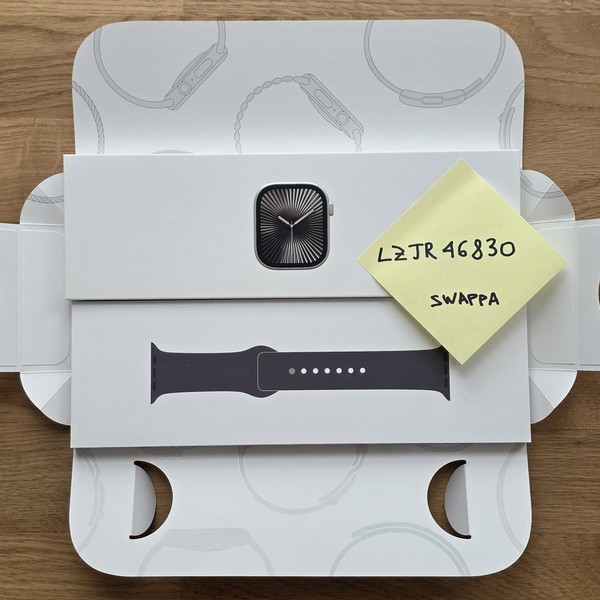 Apple Watch Series 10 46mm - Unlocked, Natural, A3003 - Cellular, Titanium