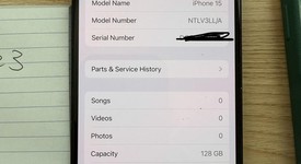 Good
													Apple iPhone 15 - Unlocked, Black, 128 GB, A2846, photo 3 of 7