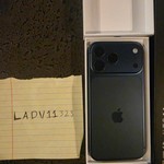 Mint Apple iPhone 17 Pro Max - Unlocked, 256 GB, Deep Blue, A3257