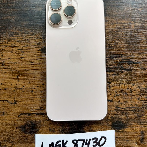 Apple iPhone 16 Pro Max - Unlocked, 256GB, Desert, A3084