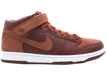 Nike SB Dunk Mid Team Red Pony for sale