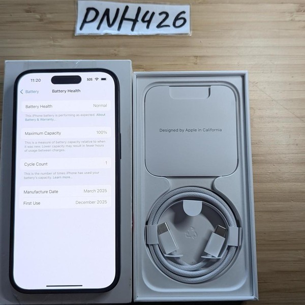 Apple iPhone 15 - AT&T, 128 GB, Black, A2846