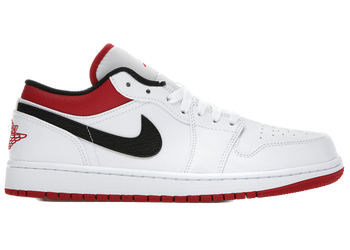 Jordan 1 Low White University Red Black for sale