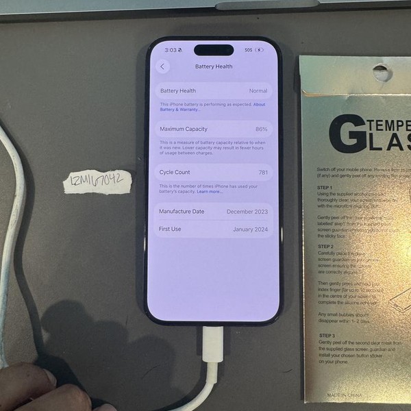 Apple iPhone 15 Pro - T-Mobile, 128 GB, Blue, A2848