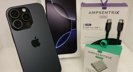 Mint
													Apple iPhone 16 Pro - Unlocked, Black, 128 GB, A3083, photo 1 of 10