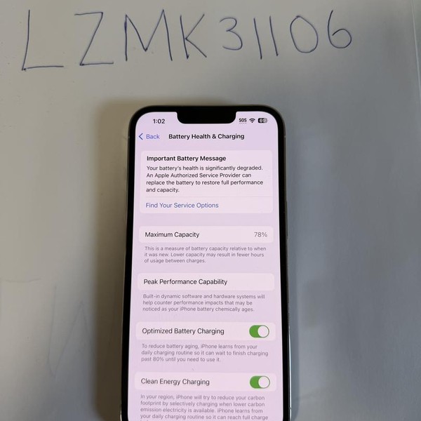 Apple iPhone 13 Pro - Unlocked, 256 GB, Silver, A2483