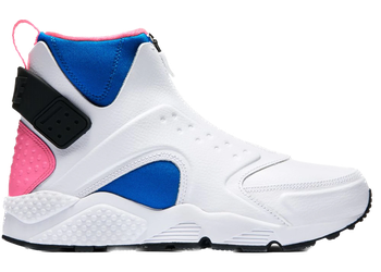 Nike Air Huarache Run Mid White Soar Pink Pow (Women's) for sale