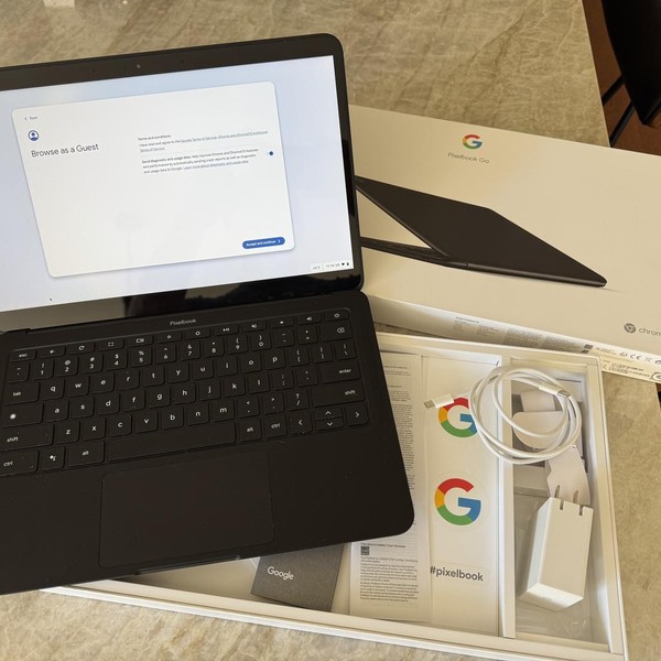 Google Pixelbook Go - 64 GB, Black, 8 GB, Intel Core m3