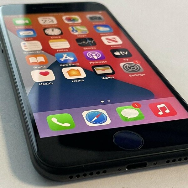 Apple iPhone SE 3rd Gen 2022 - T-Mobile, 64 GB, Midnight, A2595