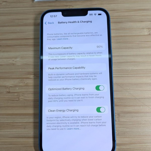 Apple iPhone 13 - AT&T, Blue, 128 GB, A2482