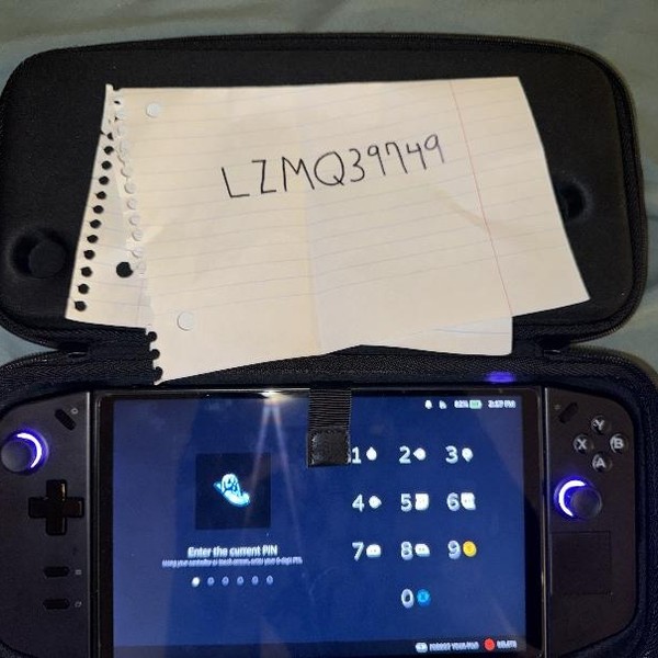 Lenovo Legion Go - 1 TB, Black, 16 GB, AMD Ryzen Z1 Extreme