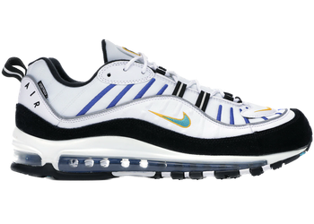 Nike Air Max 98 White Teal Nebula University Gold for sale