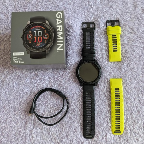 Garmin Fenix 8 - Titanium, AMOLED
