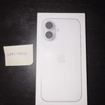New Apple iPhone 16 - Unlocked, White, 128 GB, A3081