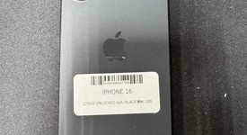 Good
													Apple iPhone 16 - Unlocked, Black, 128 GB, A3081, photo 6 of 6