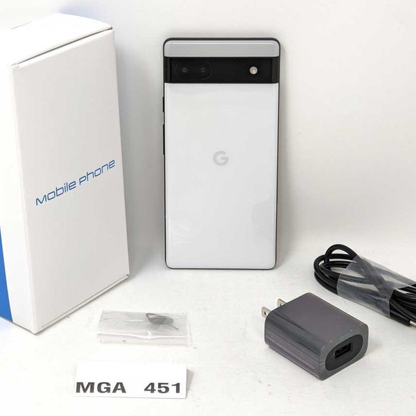 Google Pixel 6a - Verizon, 128 GB, Chalk, 6 GB, GB62Z