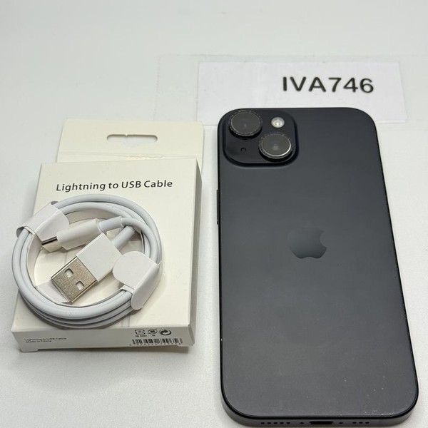 Apple iPhone 15 - Unlocked, 128 GB, Black, A2846