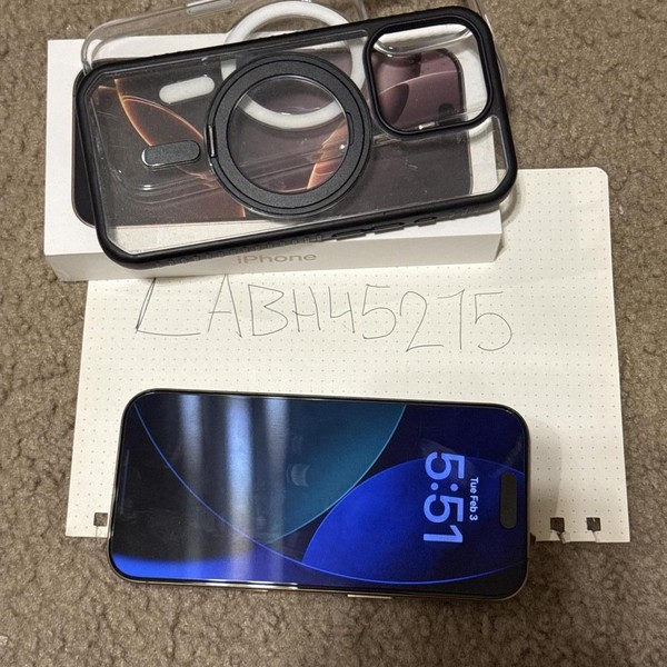 Apple iPhone 16 Pro - Unlocked, 128 GB, Desert, A3083