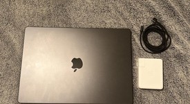 Good
													MacBook Pro Late 2023 (M3) - 16" - Apple M3 Max 14-core, Black, 1 TB, 36 GB, 30-core GPU, photo 3 of 14