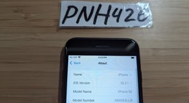 Good
													Apple iPhone SE 3rd Gen 2022 - Unlocked, Midnight, 128 GB, A2595, photo 2 of 15