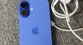 Mint
													Apple iPhone 16 - Unlocked, Ultramarine, 128 GB, A3081, photo 2 of 7
