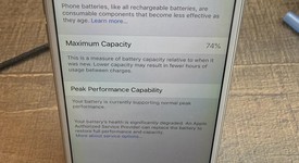 Good
													Apple iPhone 6 - AT&T, Silver, 64 GB, A1549, photo 5 of 6