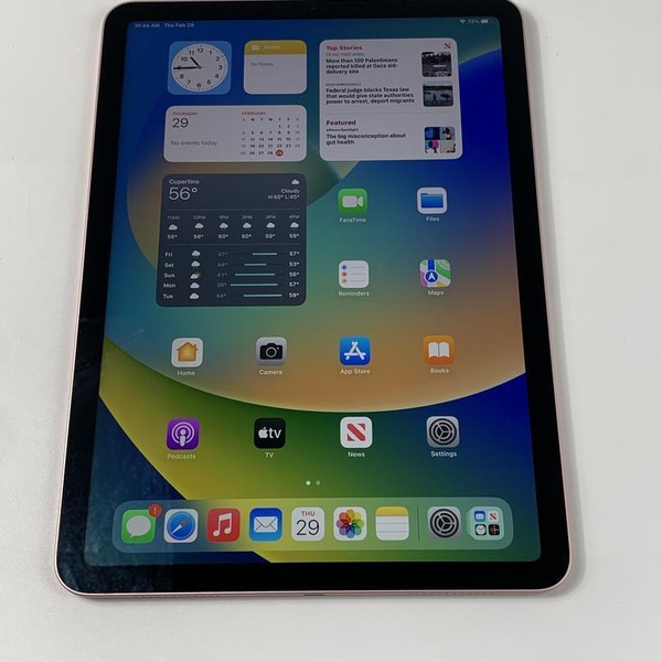 Apple iPad Air 4th Gen - Unlocked, 64 GB, Rose Gold, A2324