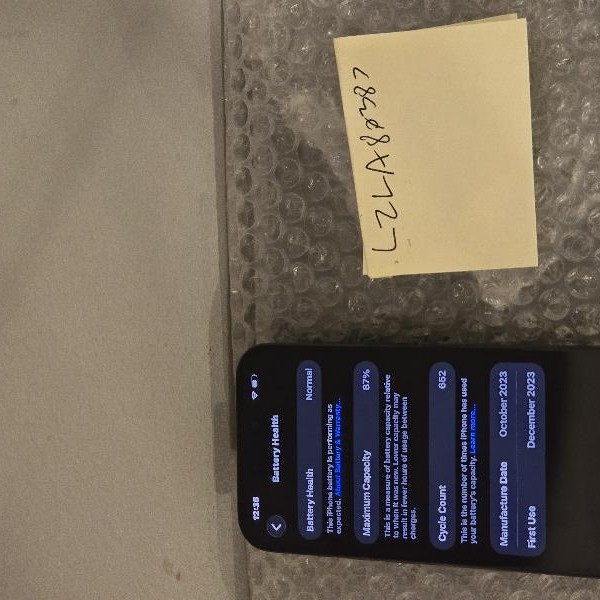 Apple iPhone 15 Pro - T-Mobile, 128 GB, Black, A2848