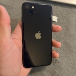 Mint Apple iPhone SE 3rd Gen 2022 - Unlocked, Midnight, 64 GB, A2595
