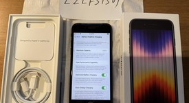 Mint
													Apple iPhone SE 3rd Gen 2022 - Unlocked, Midnight, 64 GB, A2595, photo 1 of 6