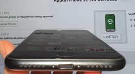 Good
													Apple iPhone SE 3rd Gen 2022 - Unlocked, Midnight, 64 GB, A2595, photo 4 of 4