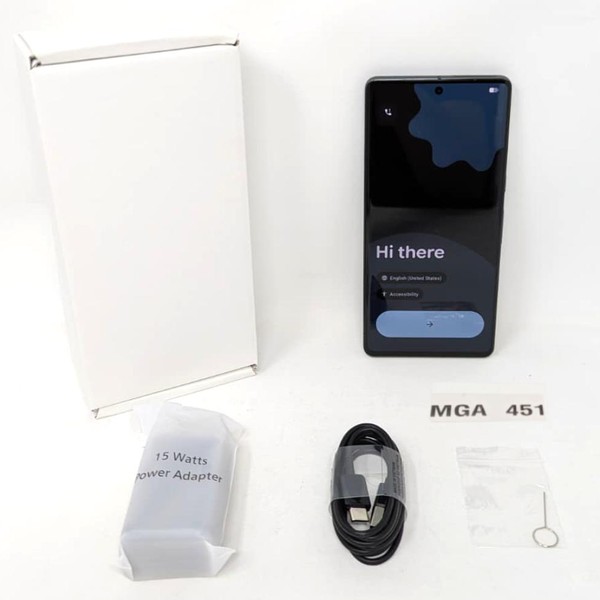 Google Pixel 7 Pro - Unlocked, 256 GB, Obsidian, 12 GB, GE2AE