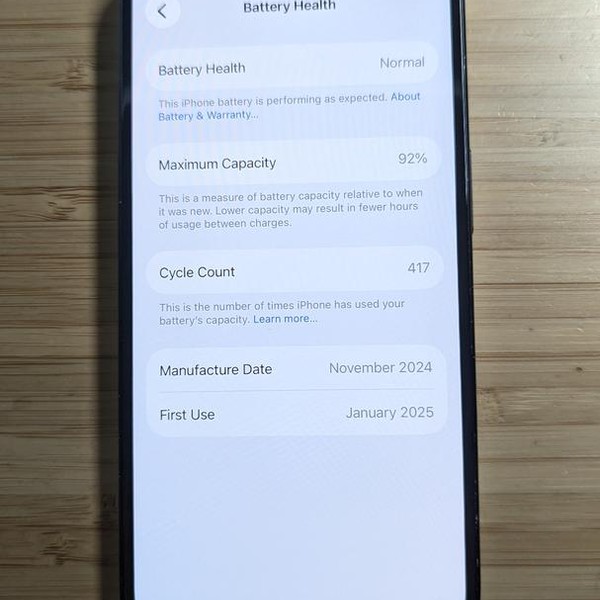 Apple iPhone 16 - Unlocked, 128 GB, Black, A3081