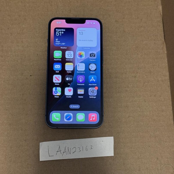 Apple iPhone 13 - Unlocked, 128 GB, Blue, A2482