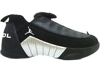 Jordan 15 OG Low Black Silver for sale