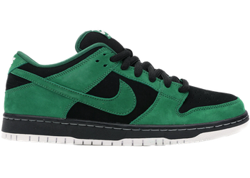 Nike SB Dunk Low Black Pine Green for sale